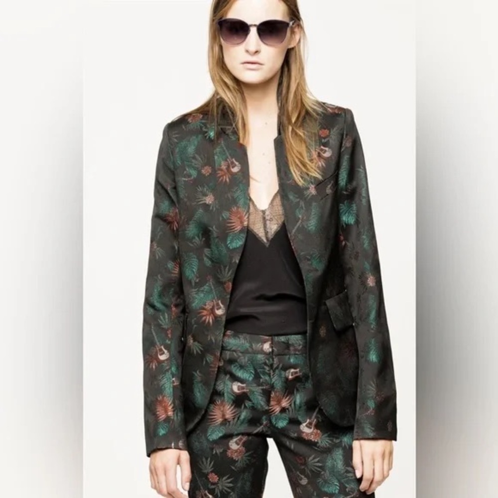 Zadig et Voltaire Very Jungle Rare Blazer and Pants size 36 (Costume)